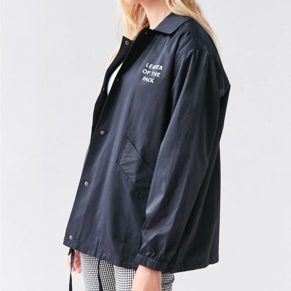 Navy Coach Jacket - Picture 7 of 8
